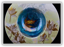 Sandra Austin - Lustre Lotus and Fish Bowl