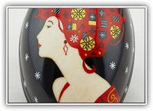 Sandra Bernaitis - Lady on Egg