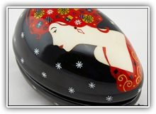 Sandra Bernaitis - Lady on Egg Side View